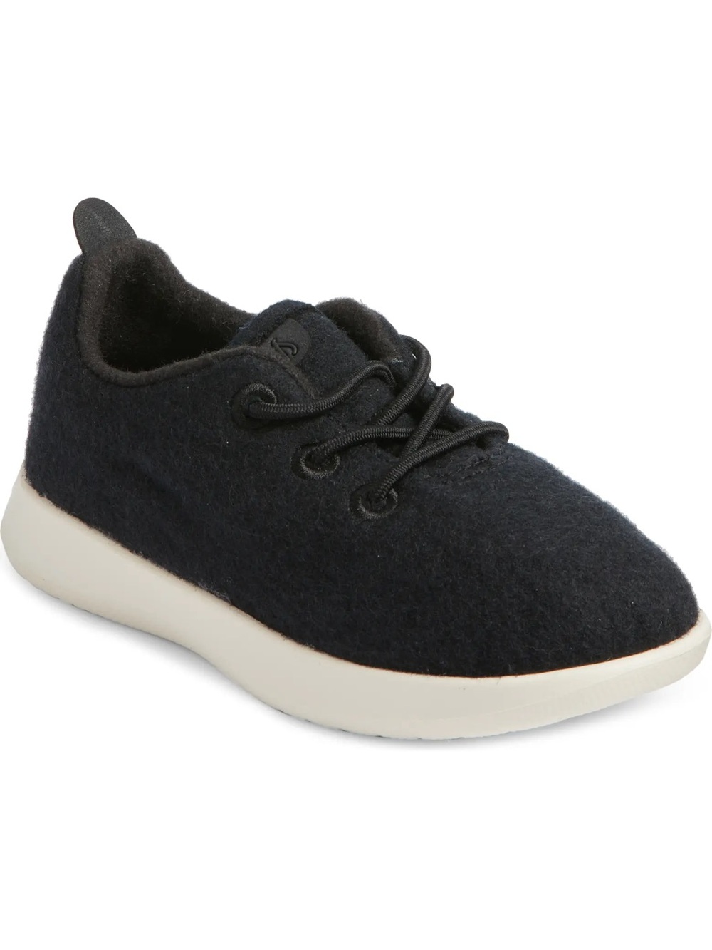 Kids' Smallbirds Wool Runner Sneaker (Natural Black)